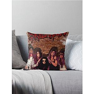 Skid Row  Throw Pillow