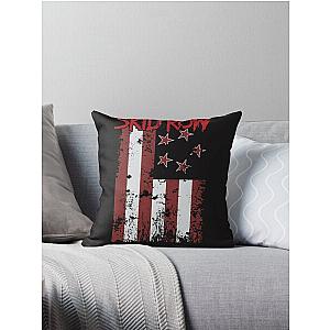 skid row punk rock music Throw Pillow