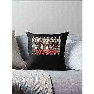 Skid Row Throw Pillow