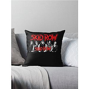 Skid Row Throw Pillow