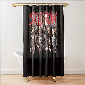 Deep skid Row Shower Curtain