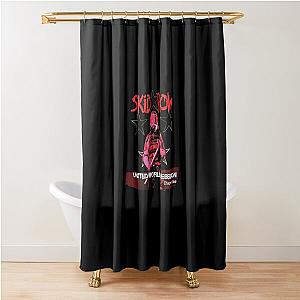 Skid Row Purple Shower Curtain