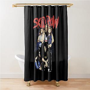 skid row Shower Curtain