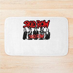 Music Retro Skid Rowvintage Skid Row Skids Across Bath Mat