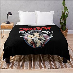 Rock N skid row  Throw Blanket