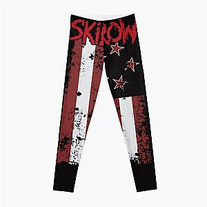 skid row punk rock music Leggings