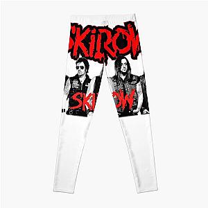 Music Retro Skid Rowvintage Skid Row Skids Across Leggings