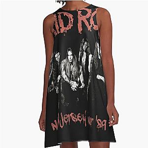 Best Seller classic Rock n Roll Hard Rock Sleaze Heavy Metal Skid Row Tour 89 Premium T-Shirt A-Line Dress