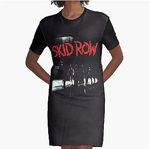 SKID ROW Graphic T-Shirt Dress