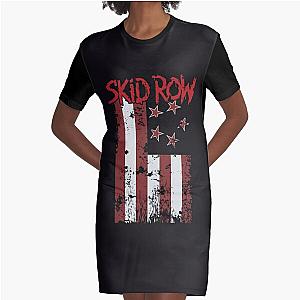 skid row punk rock music Graphic T-Shirt Dress