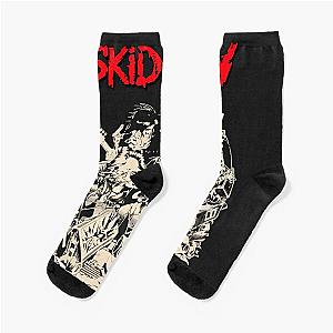 Skid Row Japan Tour 1992 Vintage T-shirt classique Socks