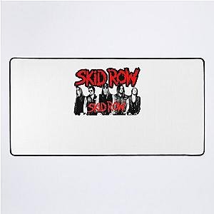 Music Retro Skid Rowvintage Skid Row Skids Across Desk Mat