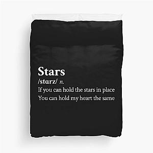 Skillet Aesthetic Quote Rock Music Band Lyrics Black Duvet Cover