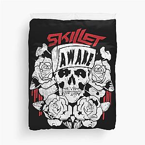 Vintage Skillet Music Band Duvet Cover