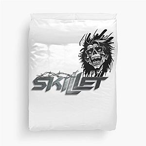 Skillet Skull Shredder Duvet Cover