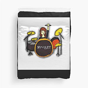 Jen ledger   skillet Duvet Cover