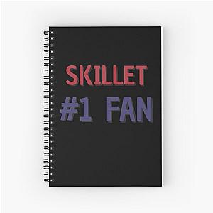 Skillet Band 1 Fan Spiral Notebook