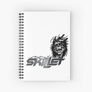 Skillet Skull Shredder Spiral Notebook