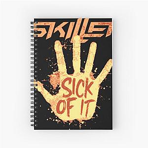 Skillet band logo Spiral Notebook