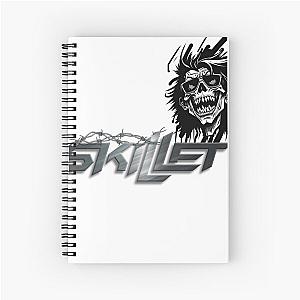 Skillet Skull Shredder Spiral Notebook