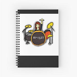 Jen ledger   skillet Spiral Notebook