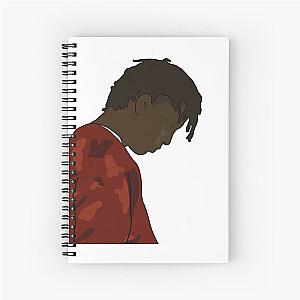 Ski Mask the Slump God Cartoon Spiral Notebook