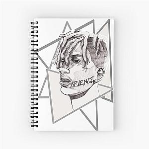 Ski Mask The Slump God Artwork Spiral Notebook