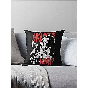 Ski Mffts Mask The Slump God Throw Pillow