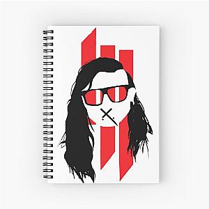 Skrillex Music Musician Spiral Notebook