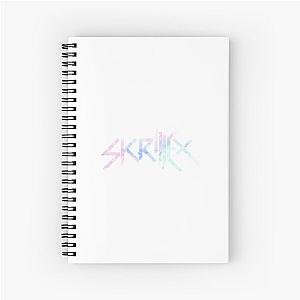 Skrillex Pastel Spiral Notebook