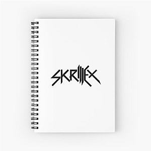 Skrillex Black Spiral Notebook