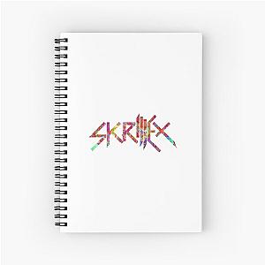 Skrillex Neon Dreams Spiral Notebook