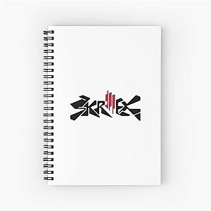 Skrillex Black Spiral Notebook