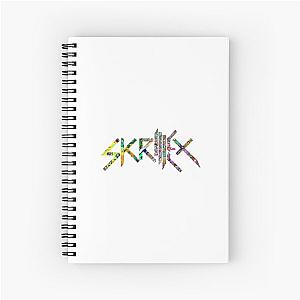 Skrillex Trippy Psychedelic Spiral Notebook