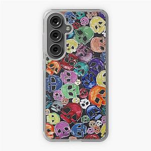 Skull jumble Samsung Galaxy Soft Case