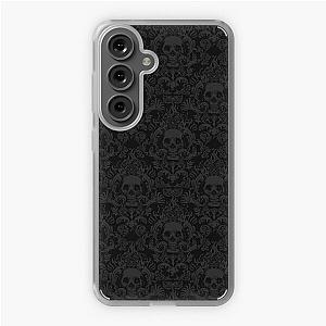 Skull Damask Wallpaper Samsung Galaxy Soft Case