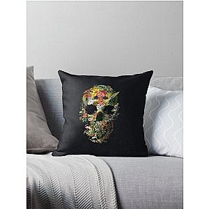 Eden Skull Throw Pillow