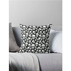 Halloween Skull Pattern  Throw Pillow