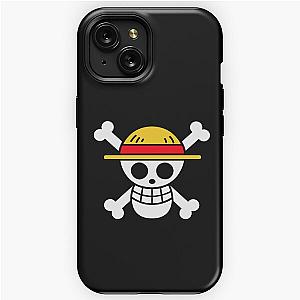 One Piece Luffy Skull iPhone Tough Case