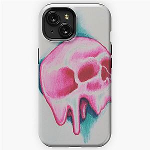 Drippy skull neon iPhone Tough Case