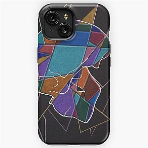 Color field skull iPhone Tough Case