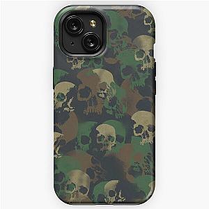 Forest Wrath Skull Camo iPhone Tough Case