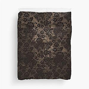 Skull Damask Duvet Cover