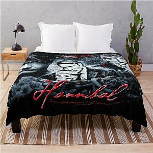 Hannibal Lecter - Skull Design Throw Blanket