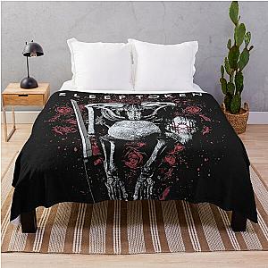 Fragile skulls Throw Blanket