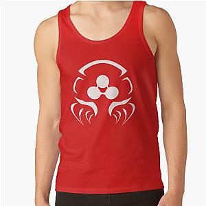 Metroid Skull White Tank Top