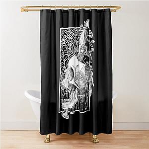 Skull Drawing Shower Curtain