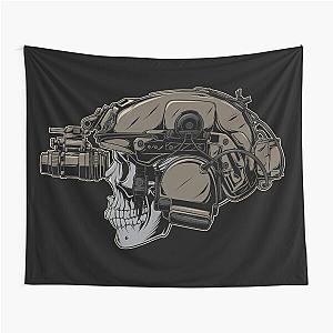 soldier skull Tapestry