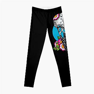 Raven Sugar Skull Leggings