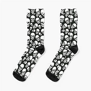 Halloween Skull Pattern  Socks